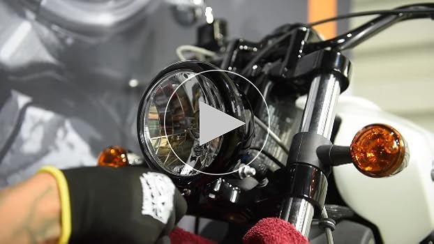 Hogworkz® 5.75インチ LED ハーレーxl1200,883 Amazon.com: Hogworkz® 5.75 Inch LED V2 Headlight - Daymaker